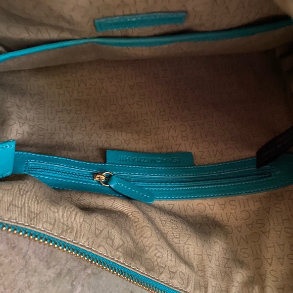 Isaac Mizrahi Bridgehampton Pebble Leather Bag NWOT - Picture 8 of 12